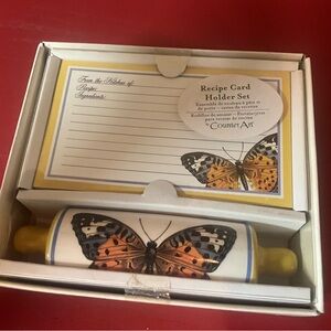 NWT recipe card holder set